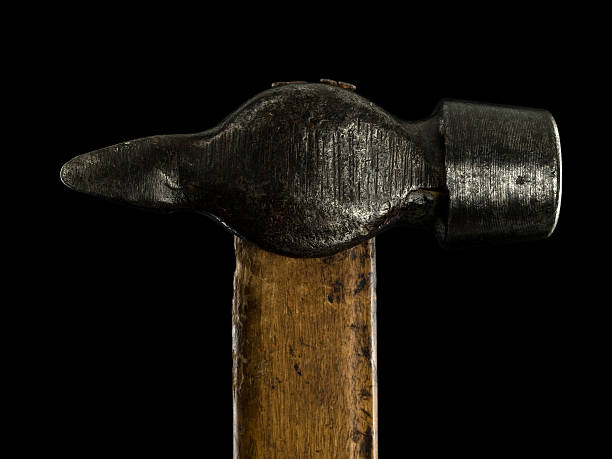 istock Close-up of an old hammer 516365626
