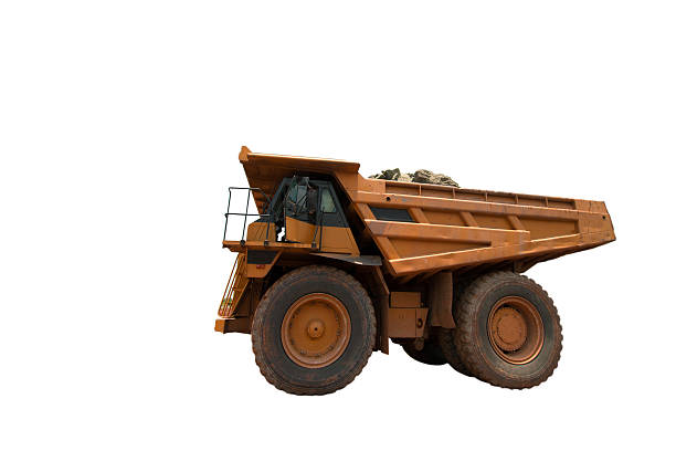 istock big yellow mining truck 516372945