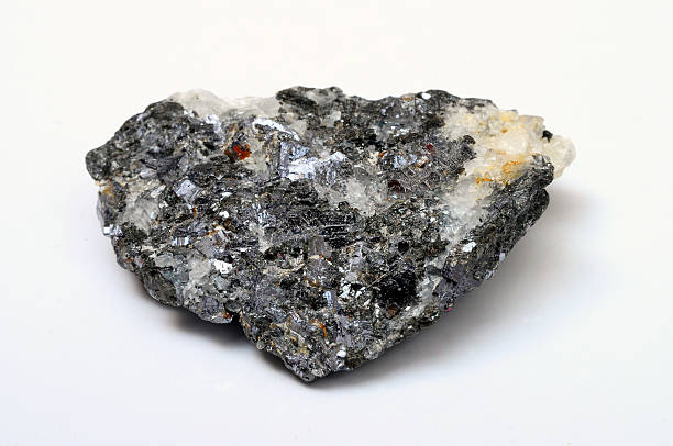 istock Close up of iron mineral stone 516373661
