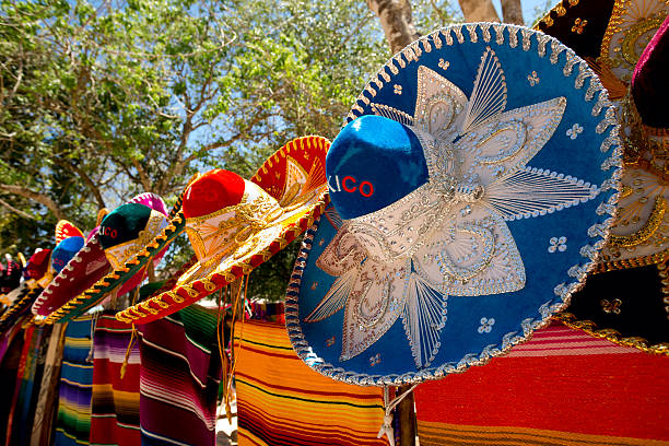 istock colorful sombreros and ponchos 516377759