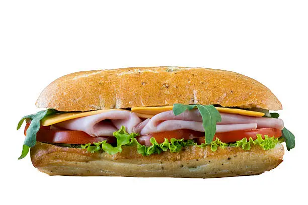 Photo of Sandwich isolated