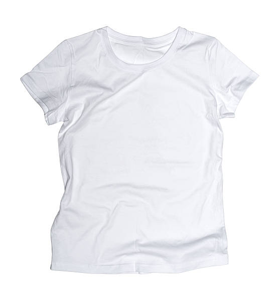 istock white t-shirt isolated on white background 516378837