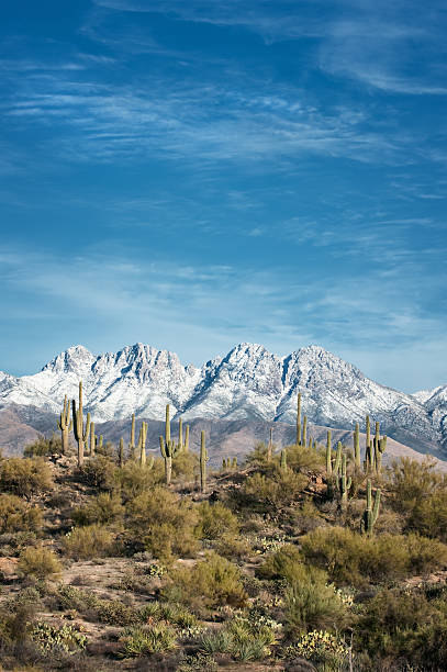 Four Peaks Arizona stock photo