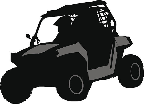 illustrazioni stock, clip art, cartoni animati e icone di tendenza di off road - off road vehicle quadbike quad racing motocross