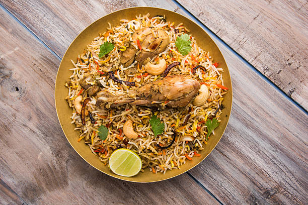 istock authentic chicken biryani with onion raita 516387256