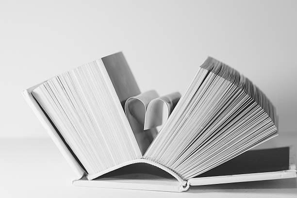 istock pages of a book curved into a heart shape 516393134