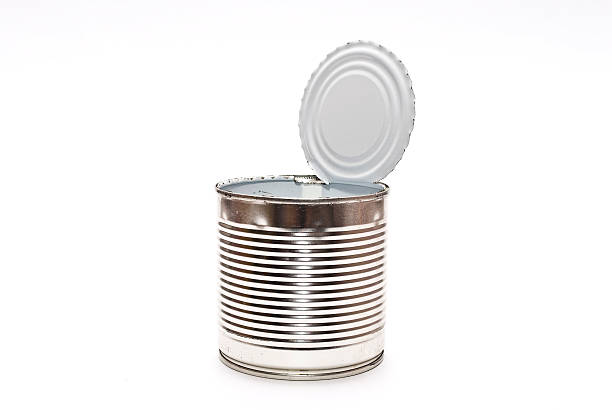 istock Empty opening tin of the bank 516393646