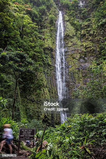 Waterfalls In Hawaii Stock Photo - Download Image Now - Beauty, Beauty In Nature, Big Island - Hawaii Islands