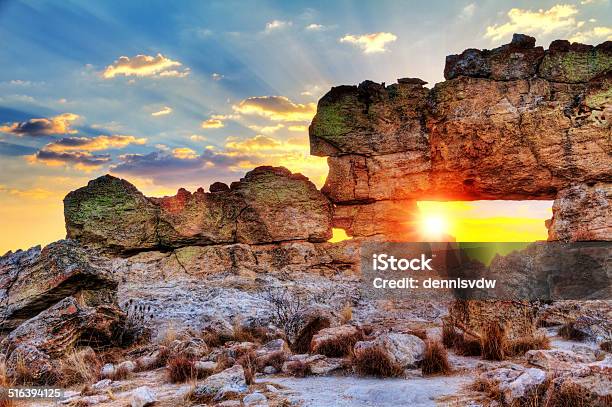The Sunset Window Stock Photo - Download Image Now - Isalo National Park, Madagascar, National Landmark