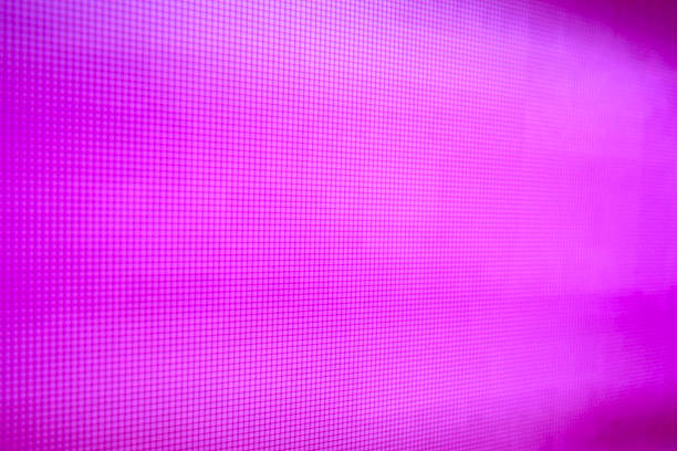 istock pink LCD movie projector broadcast digital noise electronic signal failure 516395212