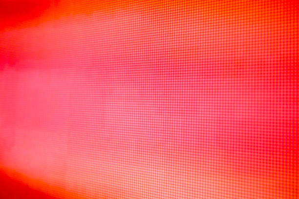 red LCD movie projector broadcast digital noise electronic signal failure