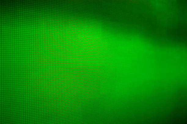 istock green LCD movie projector broadcast digital noise electronic signal failure 516395358