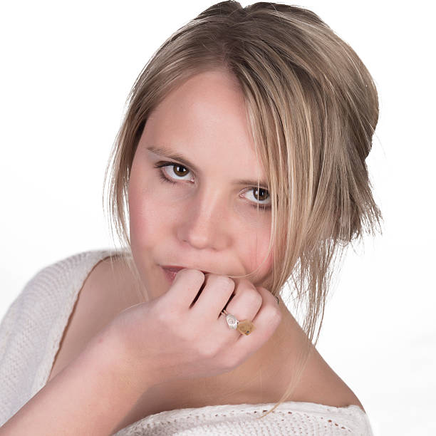 istock Young adult blond female 516395373
