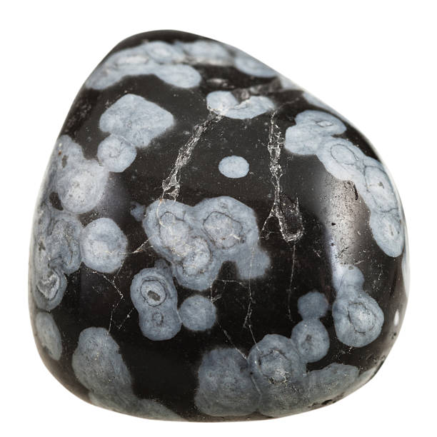 istock polished snowflake obsidian mineral gemstone 516396190