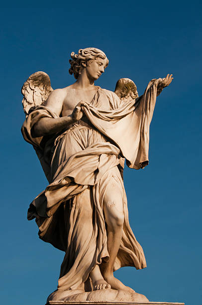 istock The Statue of Angel, Rome, Italy 516397549