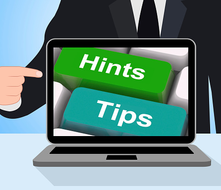 Hints Tips Computer Meaning Guidance And Advice