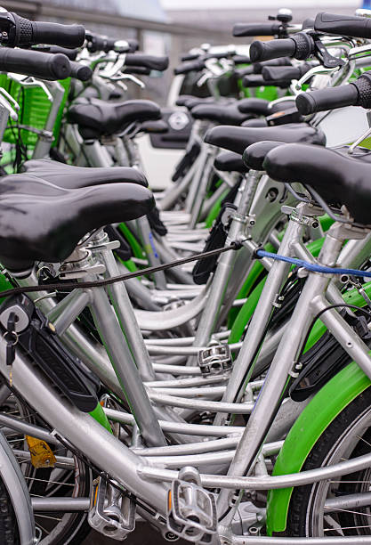 istock Clouse up New bicycles 516399956