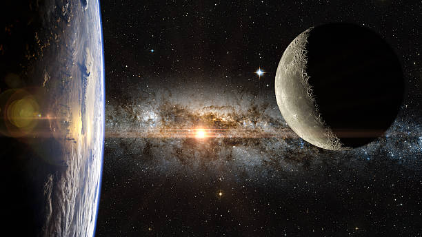 istock View of the Earth in space. 516400264