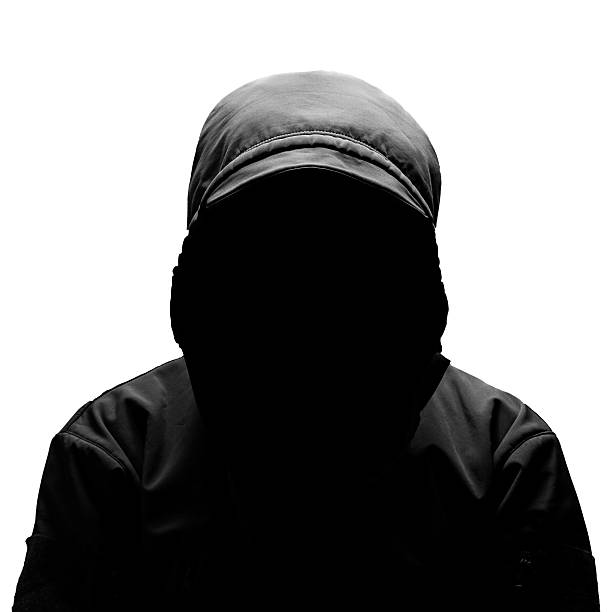istock Unrecognizable person, Unrecognizable person wearing hood 516402738