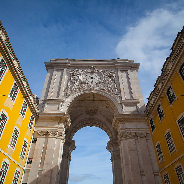 istock The Rua Augusta Arch in Lisbon. 516408175