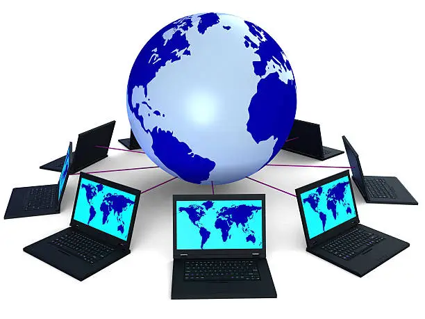 Photo of Network Global Means Technology Monitor And Pc