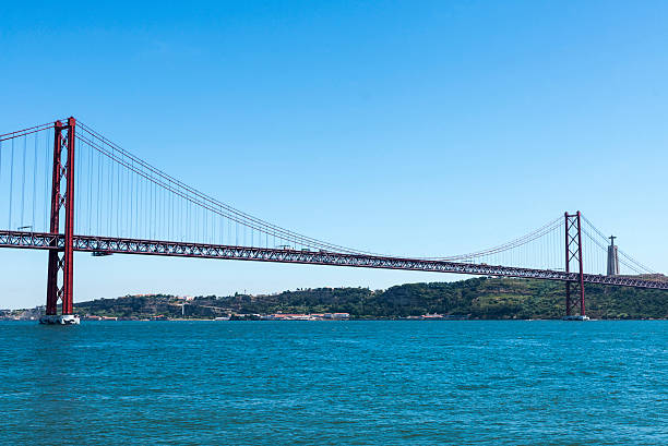 istock Bridge on Tagus river, Lisbon, Portugal 516408613