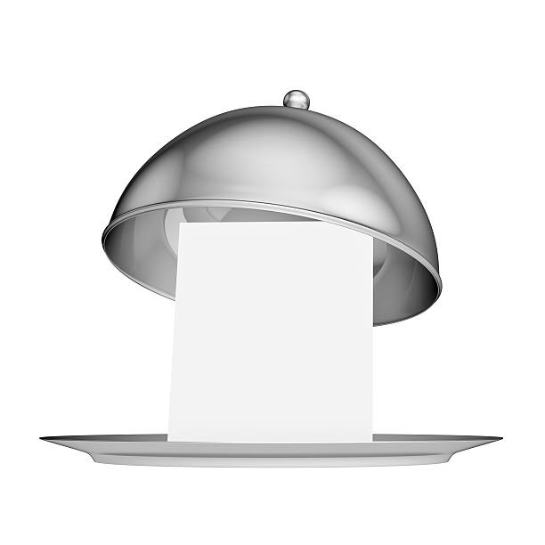 istock Restaurant cloche with lid 516408825