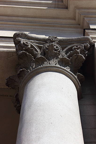 istock column of the building 516410503