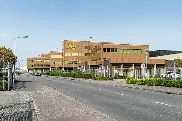 hilip Morris, Bergen op Zoom, The Netherlands Bergen op Zoom, The Netherlands - April 3, 2014: Cigarette manufacturer Philip Morris leaves (partly) from Bergen op Zoom. prince phillip stock pictures, royalty-free photos & images