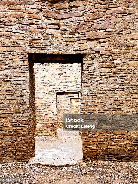 Brick Mansion Chaco Canyon Stock Photo - Download Image Now - American Culture, Ancient, Antique