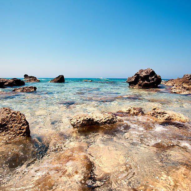 istock Beach and seaside by the rocks 516413649