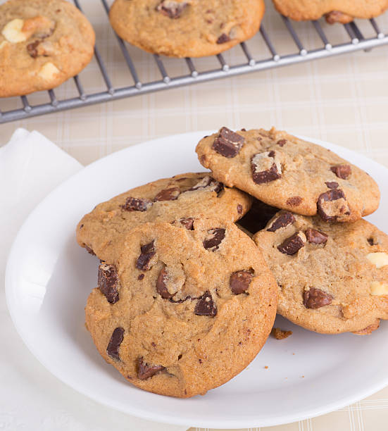 istock Plate of Chocolate Chip Cookies 516414112