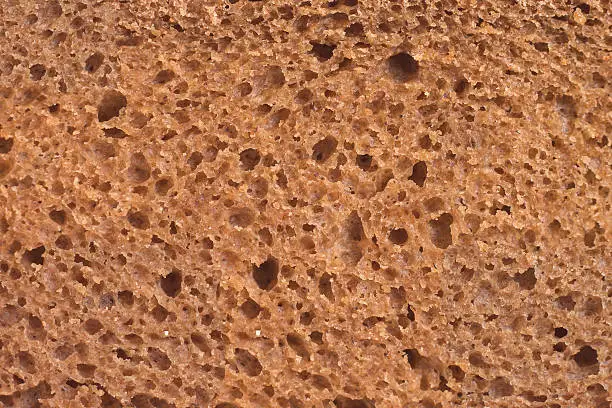 Photo of Brown bread, background texture