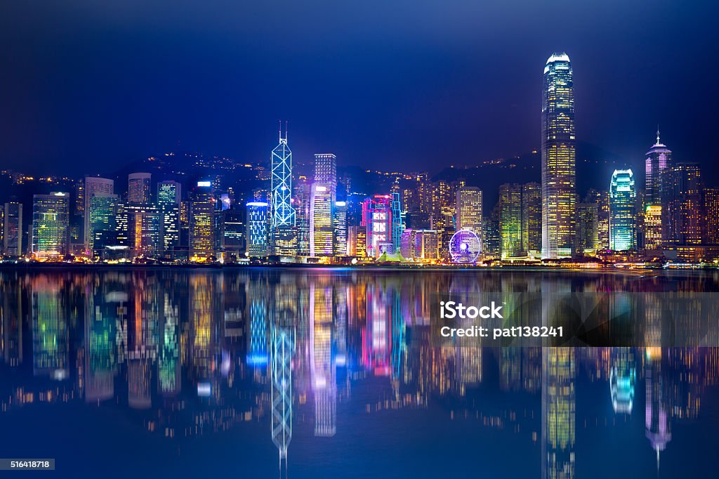 Hong Kong Island Hong Kong Island from Kowloon Hong Kong Stock Photo