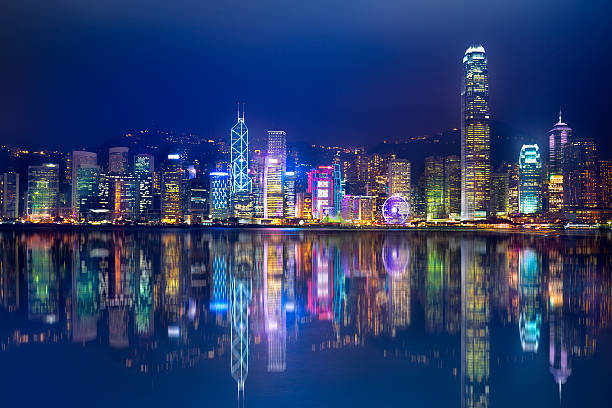 Hong Kong Island stock photo