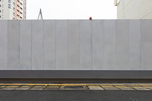 istock Large blank billboard on a street wall 516423654
