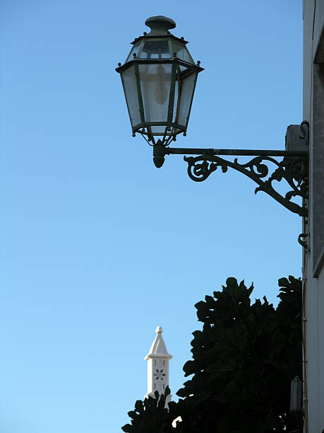 istock Street lamp in the Algarve 516424673