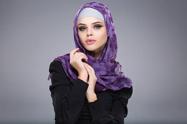 istock Woman in a Muslim scarf 516425720