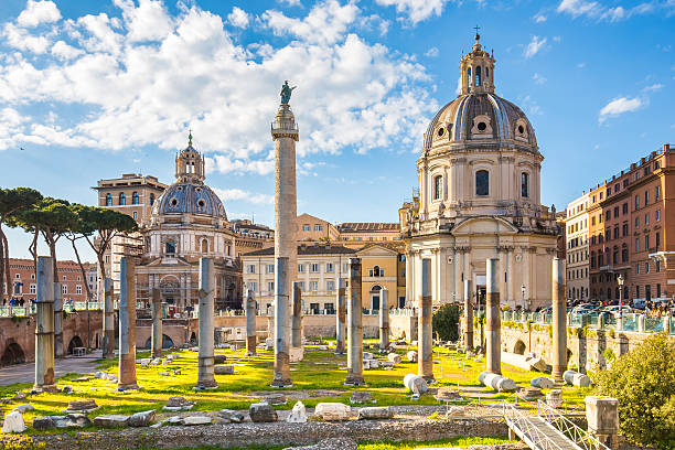 istock The Trajan's Forum in Rome, Italy. 516429660