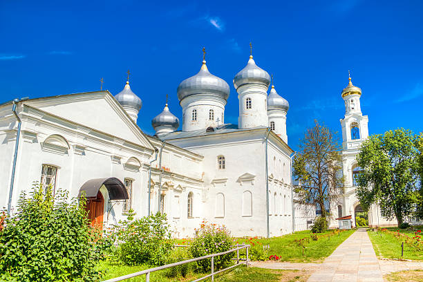 istock Russia Veliky Novgorod Yuriev monastery 516439451
