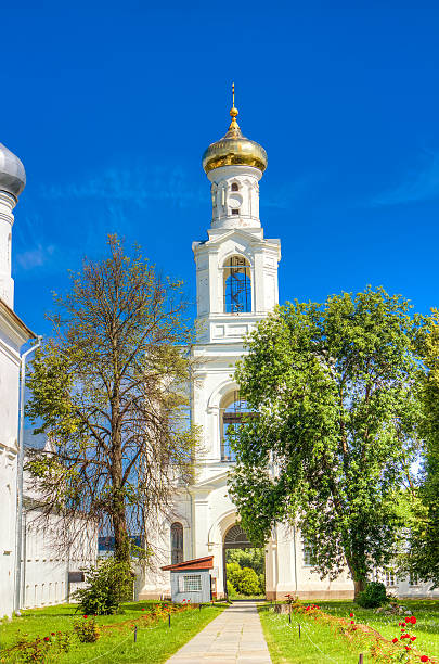 istock Russia Veliky Novgorod Yuriev monastery 516439453