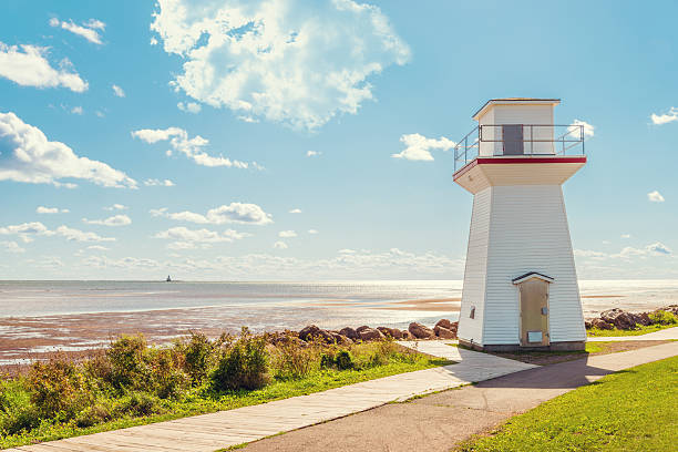 Summerside Outer Range Front Lighthouse stock photo