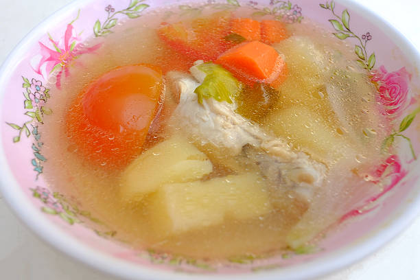 istock Chicken soup Thailand Style 516442562