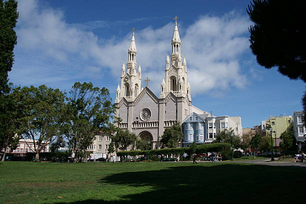 St Peter and Paul Church San Francisco, this is where Marilyn Monroe married Jo Dimaggio