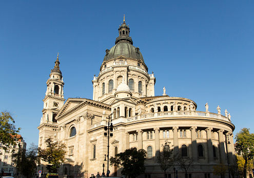 St. Stephen Basilica in Budapest Hungary.