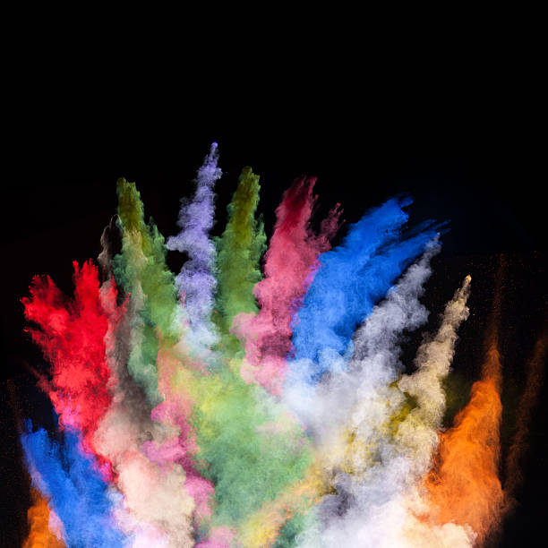 istock launched colorful powder over black 516446159