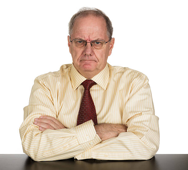 istock Angry Senior Businessman 516446227