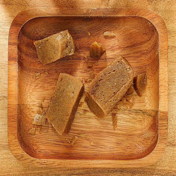 istock Indian Asafoetida or Hing in a wooden tray. 516452524