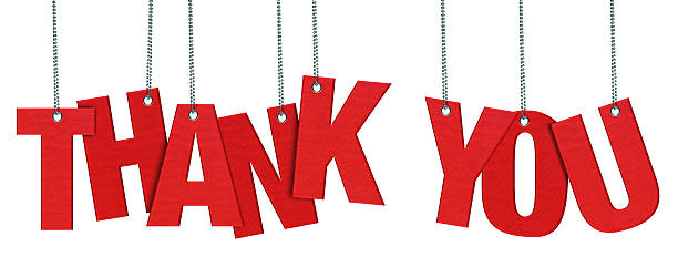 istock THANK YOU Hanging Fabric word (Clipping Path) 516457688
