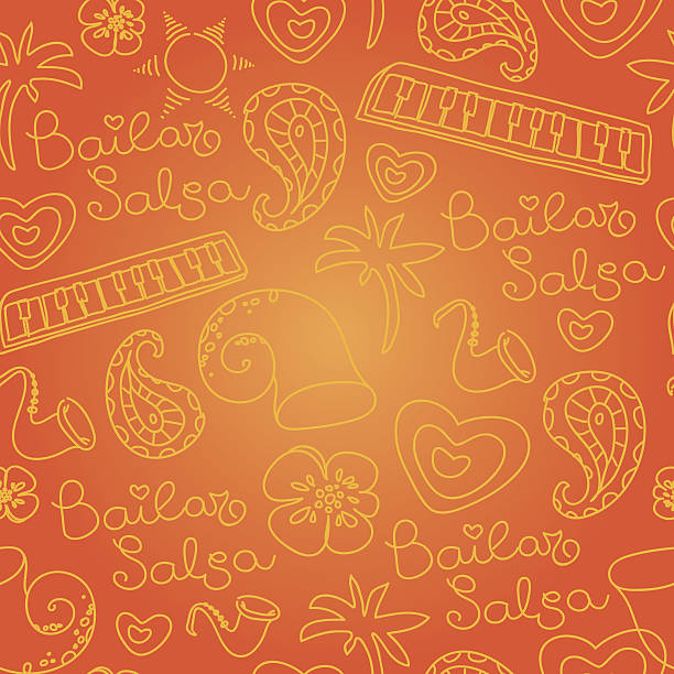 Salsa Making Backgrounds 140+ Salsa Music Backgrounds Stock Illustrations, Royalty-Free Vector ...